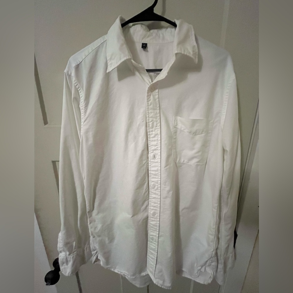 MUJI Classic White Men's Shirt size Medium